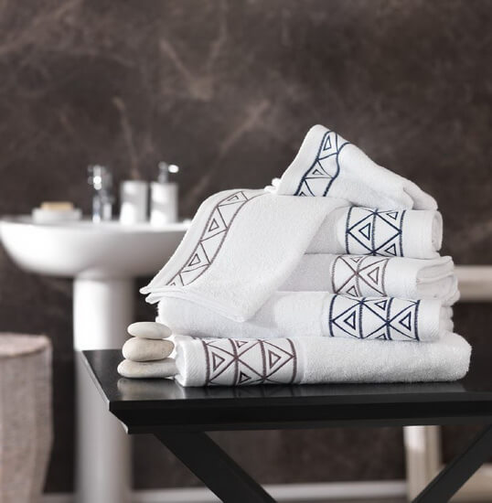 Towel KHEOPS 30x50, 50x100, 70x140 cm 100% Cotton - 500 gr/m² SENSEI LA MAISON DU COTON