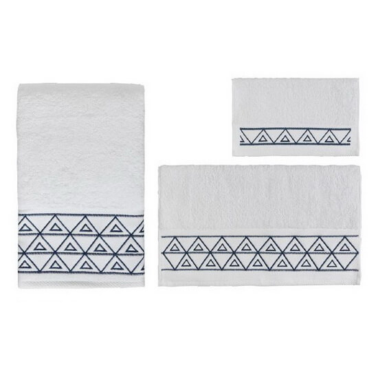 Handduk 30x50, 50x100, 70x140 cm KHEOPS 100% bomull från SENSEI - LA MAISON DU COTON - Handdukar Badrum