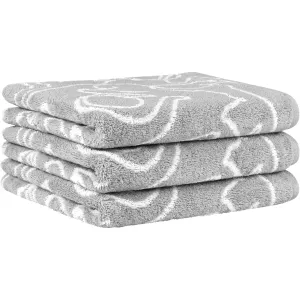 Towel Cute Cats platin-White 6264-76