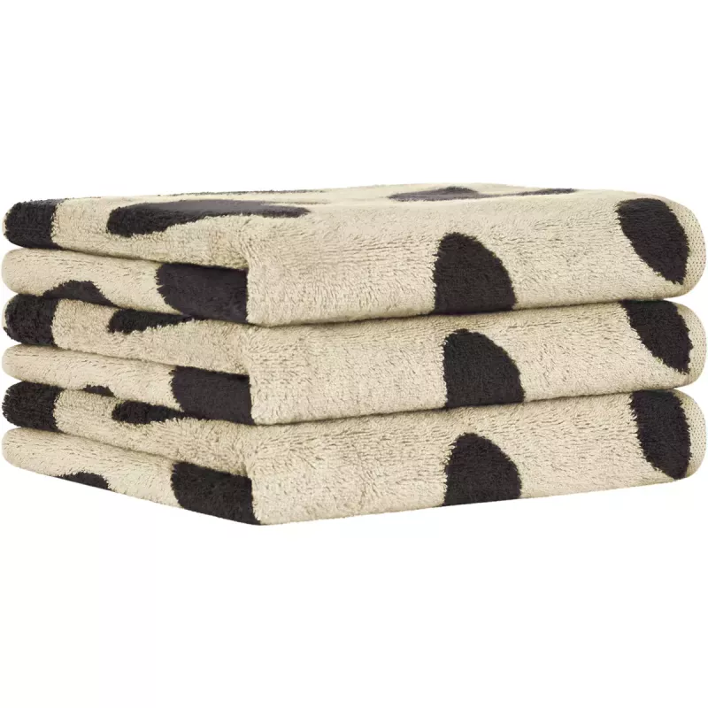 Towel Heart Beats 6275-37 basalt