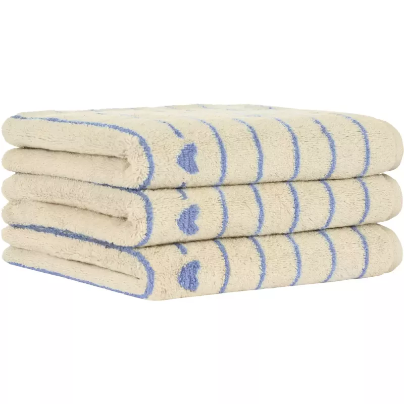 Towel Heart Beats 6276-31 Capri