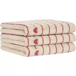 Handduk Heart Beats 6276-32 beere