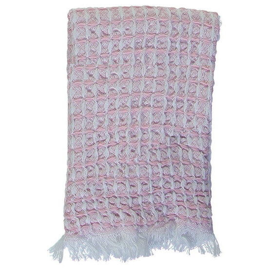 Towel Gofret Waffle Powder Pink 40x90