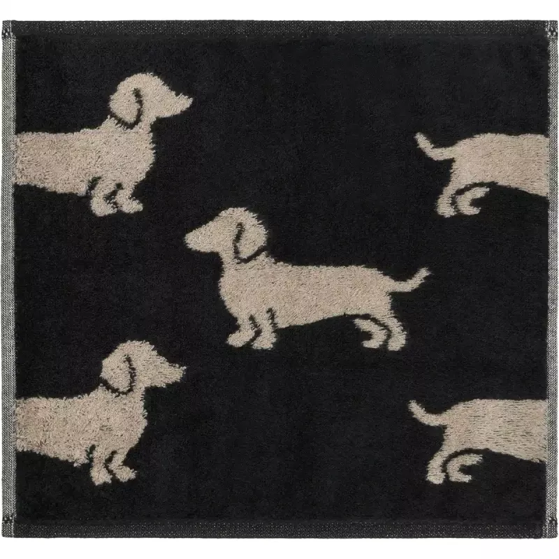 Towel We Love Dogs Mix (set of 3) black-beige 6249-93