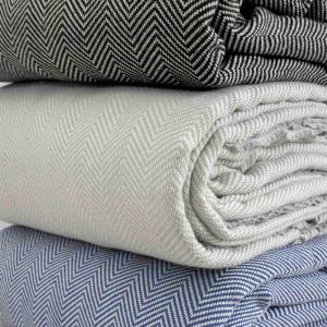 Pläd Herringbone king size XXL