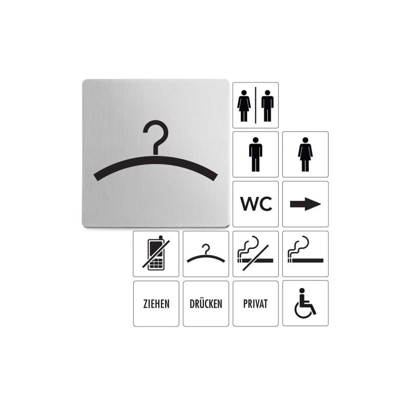 INDICI information sign cloakroom ZACK®