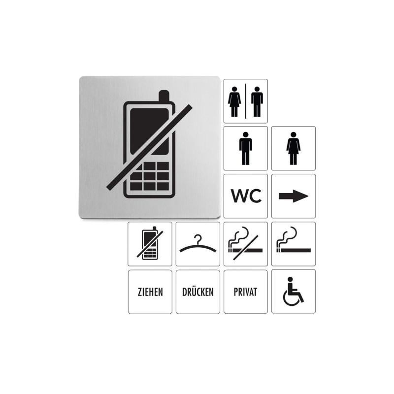 INDICI  information sign no mobile phonesZACK®