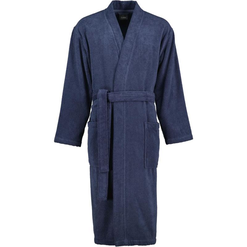 Men's kimono bathrobe 828-17 blue