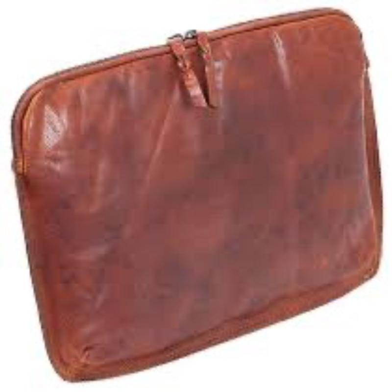 Leather Sleeve 13" Brandy