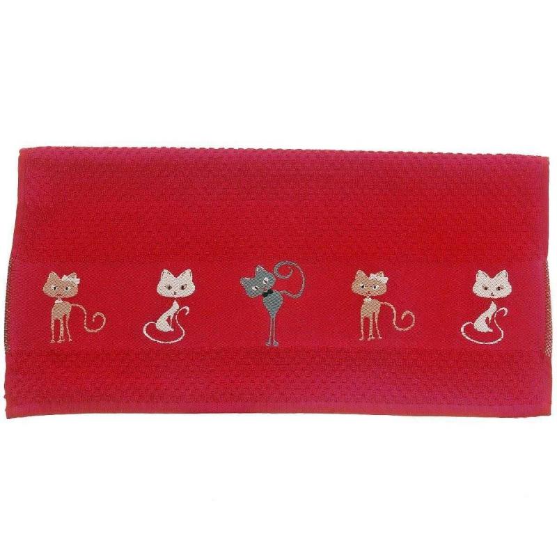 2 st kökshandduk CATS