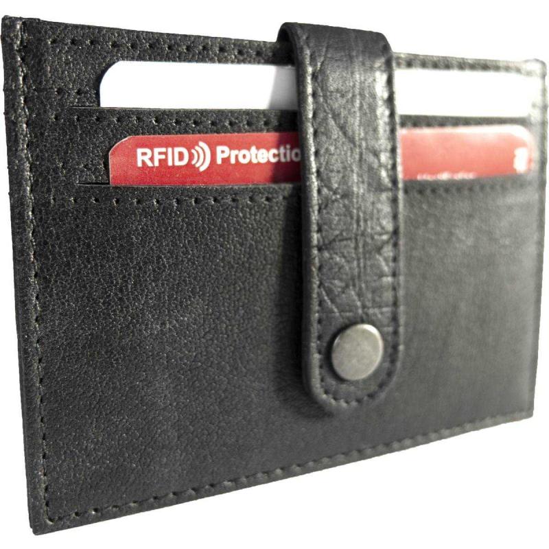 Leather Card holder Black