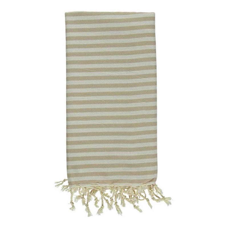 Hamamhandduk Mediterranean Beige 100x180 cm 100% bomull