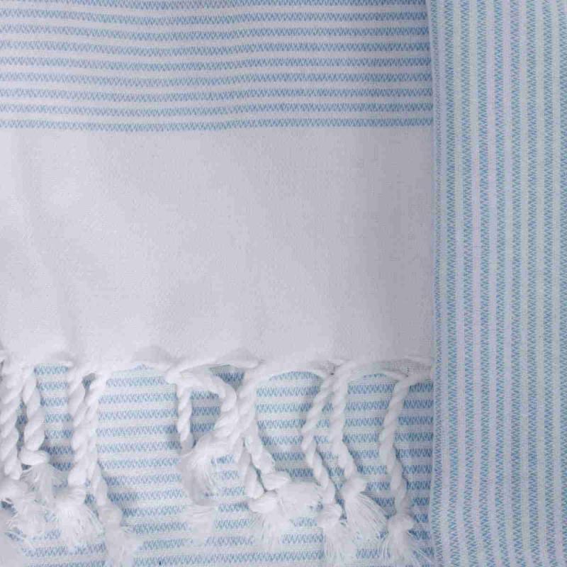 Small size cotton peshtemal Napoli 100x40 cm hand or hair towel