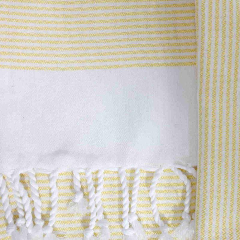 Small size cotton peshtemal Napoli 100x40 cm hand or hair towel