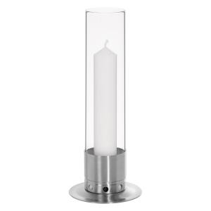 Candleholder Kattvik LARGE brushed stainless steel
