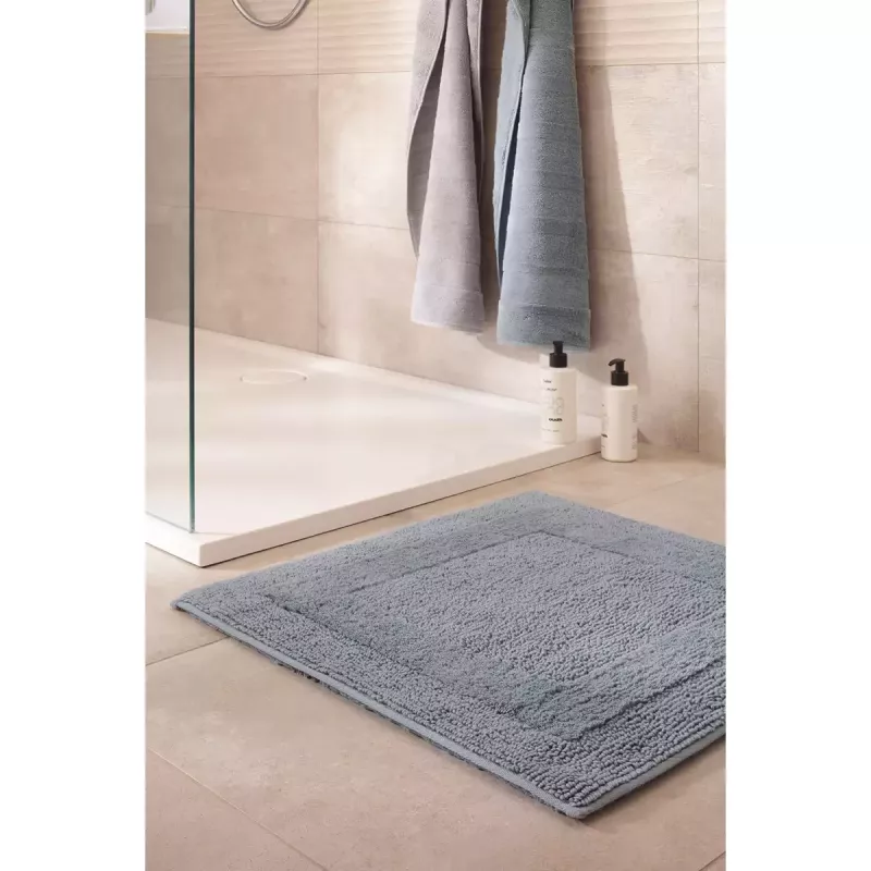 Luxury Reversible Bath Rug 1000-187 Nordic Blue