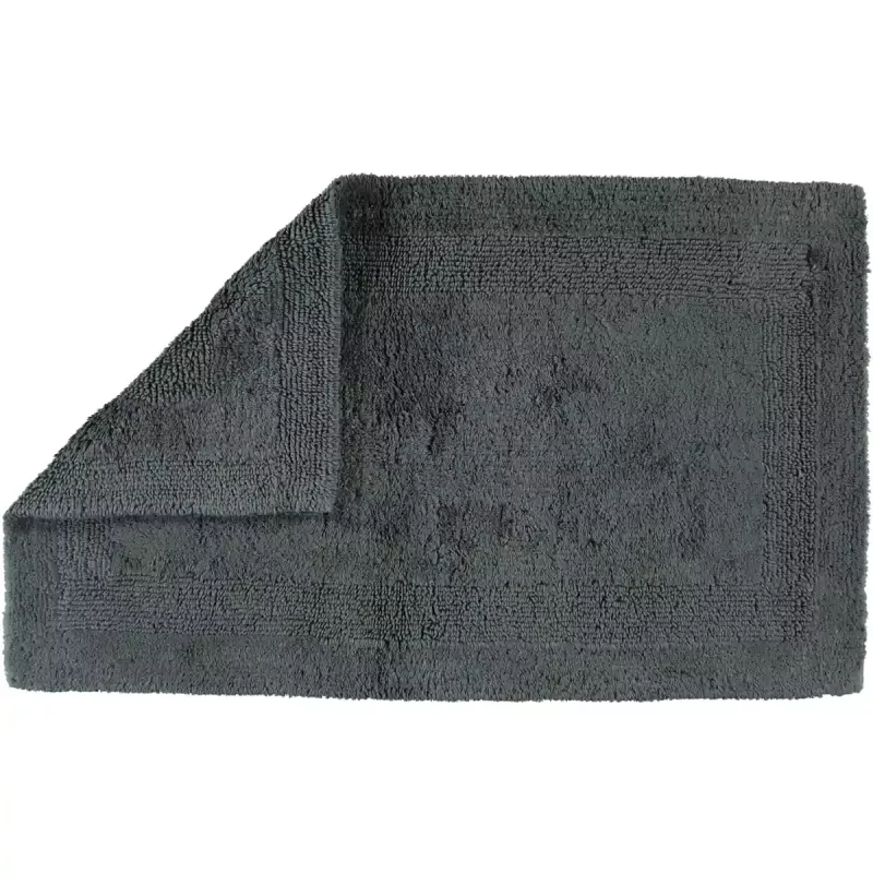 Lyxig Vändbar Badrumsmatta 1000-774 Anthrazit