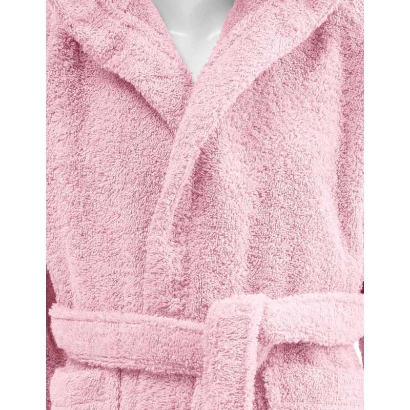 Morgonrock barn frotté LUXURY Rose