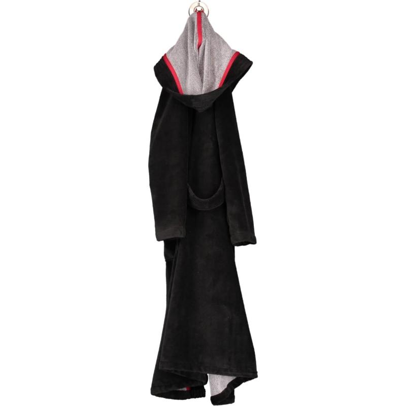 Bathrobe for women with hood 830-97 lava from Cawö