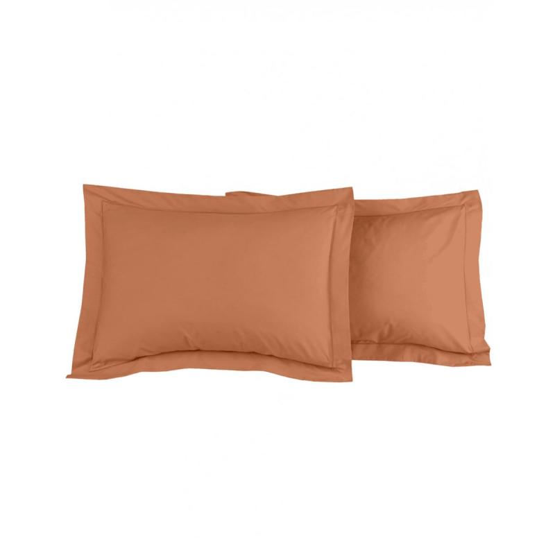 2 Pillowcase SENSEI SOFT Brique