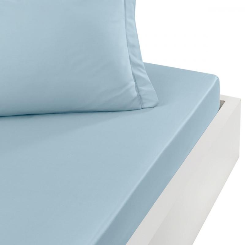 Fitted sheet SENSEI SOFT cobalt