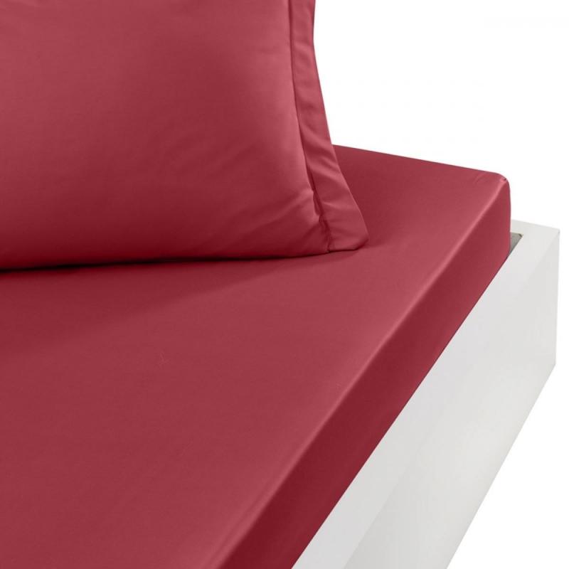 Fitted sheet SENSEI SOFT Cardinal