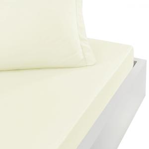 Fitted sheet SENSEI SOFT Ecru