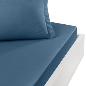 Fitted sheet SENSEI SOFT Indigo