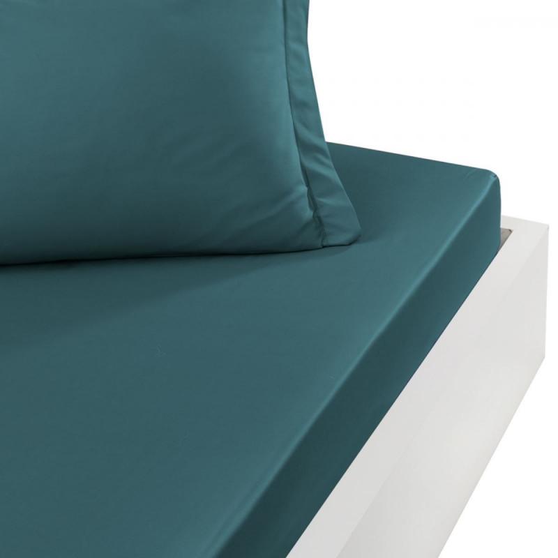 Dra-på-lakan SENSEI SOFT Petrol