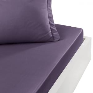 Fitted sheet SENSEI SOFT Pourpre