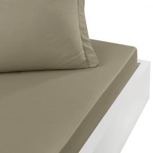 Fitted sheet SENSEI SOFT Taupe