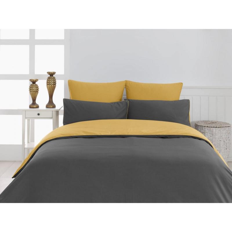 Påslakan DOZMARY Anthracite/Safran