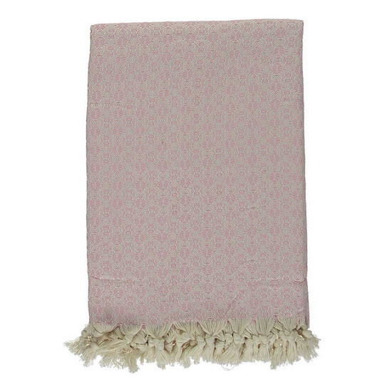 Throw Babuska Powder Pink 150x220 cm 100% Cotton