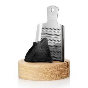 RIVSALT LIQUORICE, grater and desk stand in a gift tube