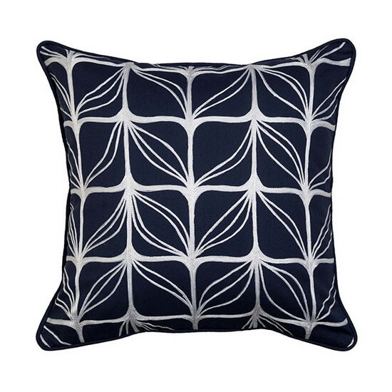 Prydnadskudde 45x45 KURBO Indigo