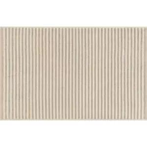 Striped Bath Mat Two Tone 480-33 Sand