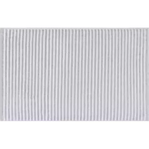 Striped Bath Mat Two Tone 480-76 Platin