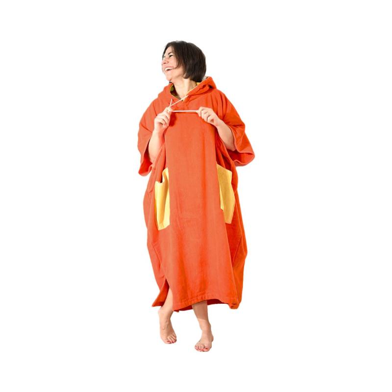 Sensei Maison BEACH Poncho Corail