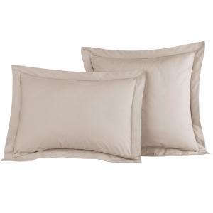 2 Pillowcase SENSEI SOFT Ficelle