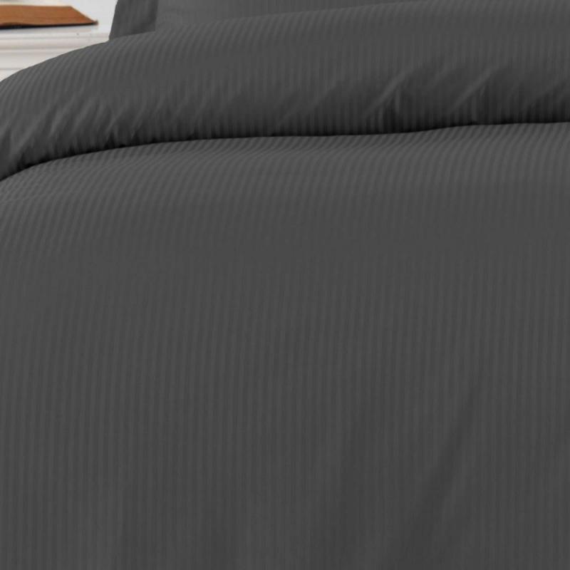 Satin Påslakan VERSAILLES anthracite