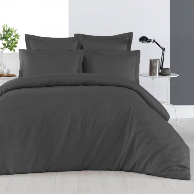 Satin Påslakan VERSAILLES anthracite