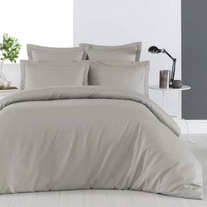 Satin Påslakan VERSAILLES taupe