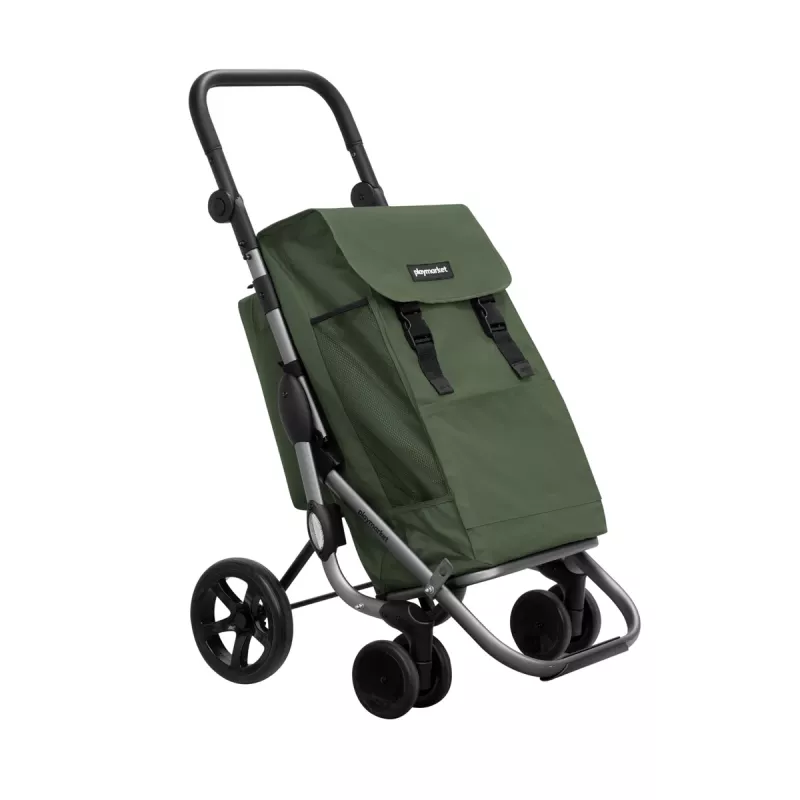 Shoppingvagn Go Plus Premium Olive