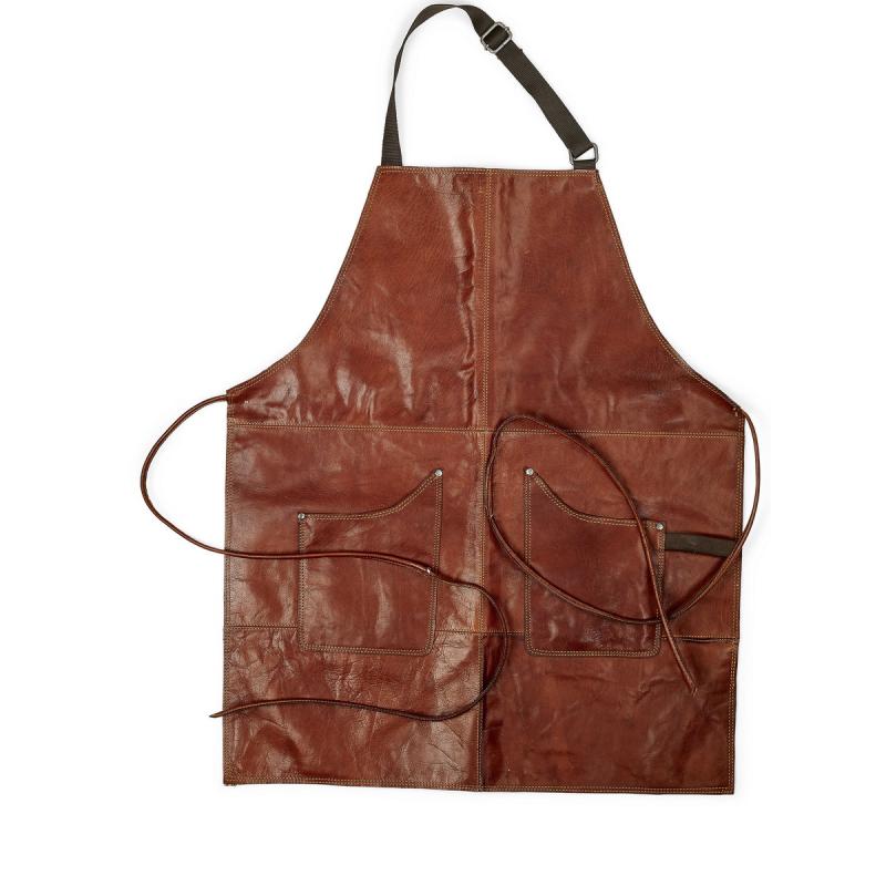 Leather apron for cooking and BBQ from Scandinavian Home