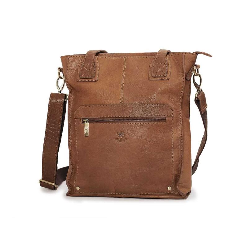 Tote Bag 13 i skinn Tan