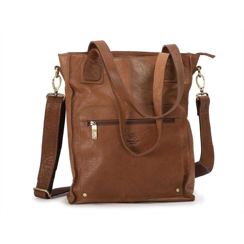 Tote Bag 13 i skinn Tan