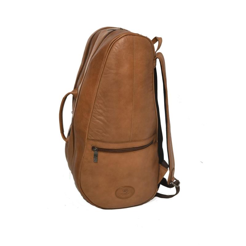 Leather Padelbag TAN