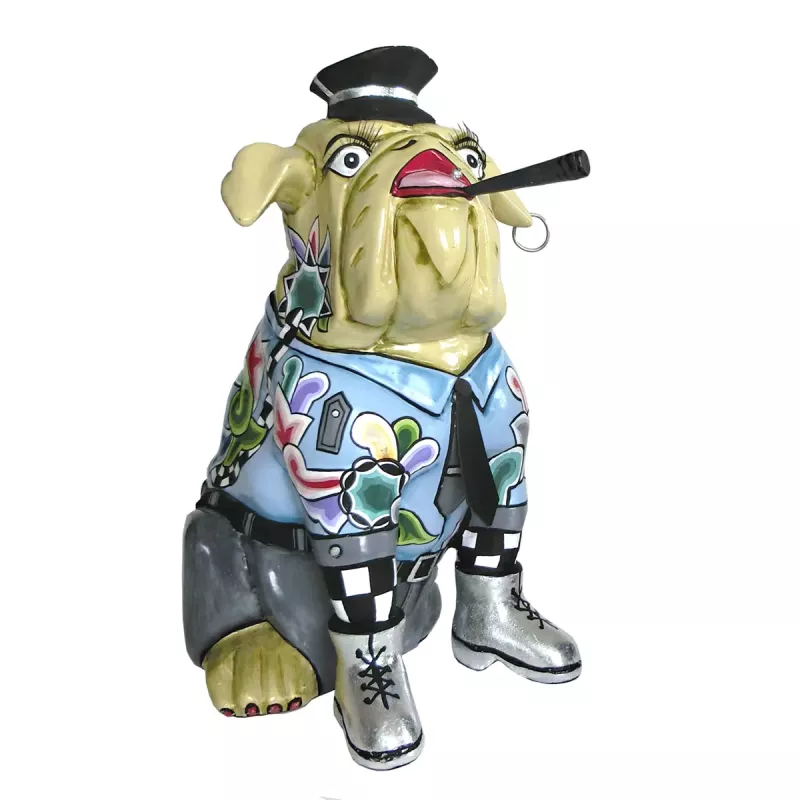 Toms Drag Dog L Sergeant Davis Silver Line 4410