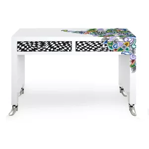 Toms Drag Console Table Silver Line 102167