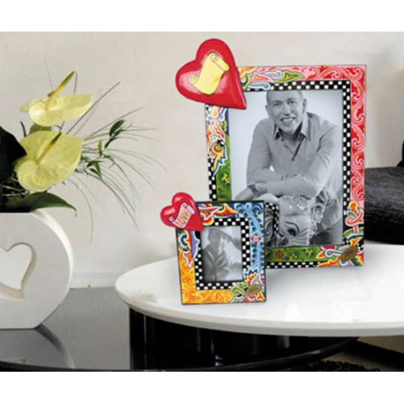Toms Drag Picture Frame Heart Handmålad fotoram